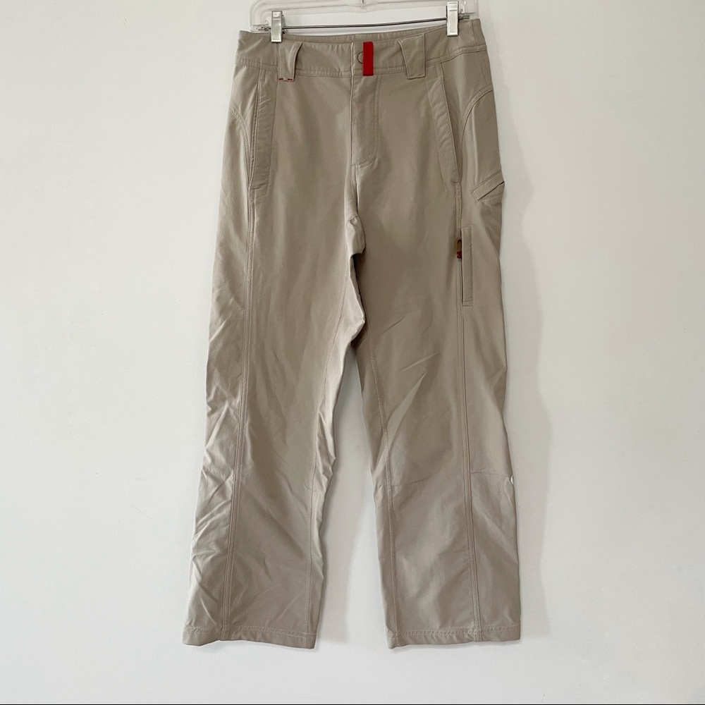 Lululemon wet dry warm pants, beige, outdoor hiking style cargo style